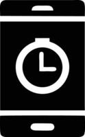 Clock icon symbol design image. Illustration of the alarm watch time isolated vector image. EPS 10