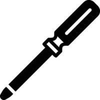 Screwdriver repair icon symbol vector image. Illustration of the fix toolkit design image. EPS 10