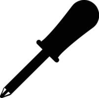 Screwdriver repair icon symbol vector image. Illustration of the fix toolkit design image. EPS 10