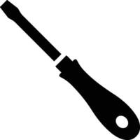 Screwdriver repair icon symbol vector image. Illustration of the fix toolkit design image. EPS 10