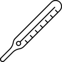 Thermometer medicine icon symbol image vector. Illustration of the temperature cold and hot measure tool design image.EPS 10 vector