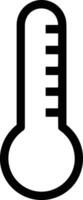 Thermometer medicine icon symbol image vector. Illustration of the temperature cold and hot measure tool design image.EPS 10 vector