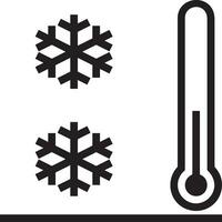 Thermometer medicine icon symbol image vector. Illustration of the temperature cold and hot measure tool design image.EPS 10 vector