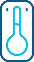Thermometer medicine icon symbol image vector. Illustration of the temperature cold and hot measure tool design image.EPS 10 vector