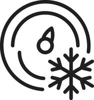 Thermometer medicine icon symbol image vector. Illustration of the temperature cold and hot measure tool design image.EPS 10 vector