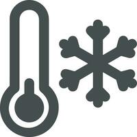 Thermometer medicine icon symbol image vector. Illustration of the temperature cold and hot measure tool design image.EPS 10 vector