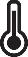 Thermometer medicine icon symbol image vector. Illustration of the temperature cold and hot measure tool design image.EPS 10 vector