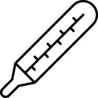 Thermometer medicine icon symbol image vector. Illustration of the temperature cold and hot measure tool design image.EPS 10 vector