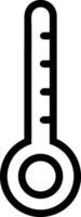 Thermometer medicine icon symbol image vector. Illustration of the temperature cold and hot measure tool design image.EPS 10 vector