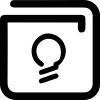 Brain idea symbol icon vector image. Illustration of the creative intelligence think design image. EPS 10