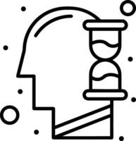 Brain idea symbol icon vector image. Illustration of the creative intelligence think design image. EPS 10