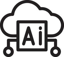 Brain idea symbol icon vector image. Illustration of the creative intelligence think design image. EPS 10