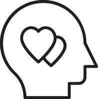 Brain idea symbol icon vector image. Illustration of the creative intelligence think design image. EPS 10