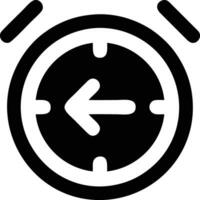 Clock icon symbol design image. Illustration of the alarm watch time isolated vector image. EPS 10