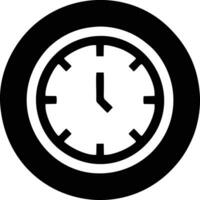 Clock icon symbol design image. Illustration of the alarm watch time isolated vector image. EPS 10