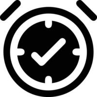 Clock icon symbol design image. Illustration of the alarm watch time isolated vector image. EPS 10