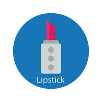 lipstick icon vector