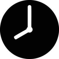 Clock icon symbol design image. Illustration of the alarm watch time isolated vector image. EPS 10