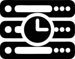 Clock icon symbol design image. Illustration of the alarm watch time isolated vector image. EPS 10