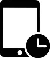 Clock icon symbol design image. Illustration of the alarm watch time isolated vector image. EPS 10