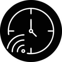 Clock icon symbol design image. Illustration of the alarm watch time isolated vector image. EPS 10