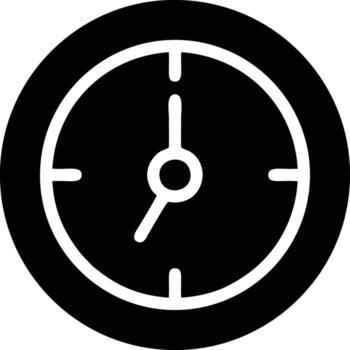 Clock icon symbol design image. Illustration of the alarm watch time isolated vector image. EPS 10