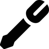 Screwdriver repair icon symbol vector image. Illustration of the fix toolkit design image. EPS 10