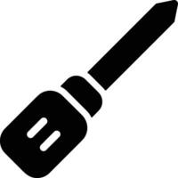 Screwdriver repair icon symbol vector image. Illustration of the fix toolkit design image. EPS 10