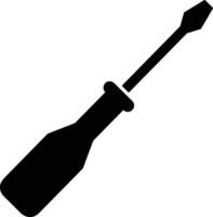 Screwdriver repair icon symbol vector image. Illustration of the fix toolkit design image. EPS 10