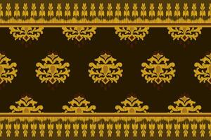 seamless ikat pattern. Design for carpet, wallpaper, clothing, wrapping, fabric, cover, textile vector