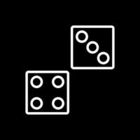 Dice Vector Icon Design