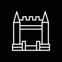 Inflatable Castle Vector Icon Design