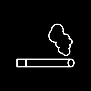 diseño de icono de vector de cigarrillo