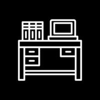 Work Place Vector Icon Design