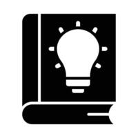Knowledge Vector Glyph Icon For Personal And Commercial Use.