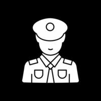 diseño de icono de vector de policía