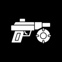 láser pistola vector icono diseño
