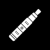 Electronic Cigarette Vector Icon Design