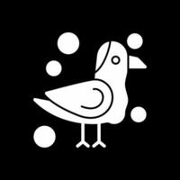 Seagull Vector Icon Design