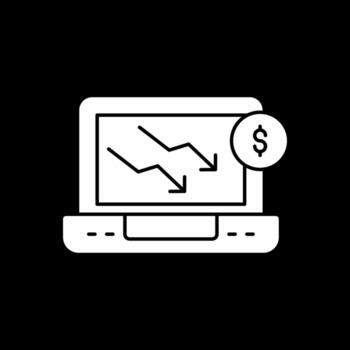 Decrease Vector Icon Design