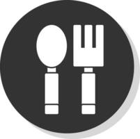 Baby Cutlery Vector Icon Design