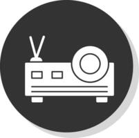 diseño de icono de vector de proyector