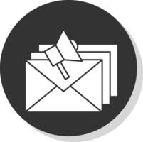 diseño de icono de vector de marketing por correo electrónico