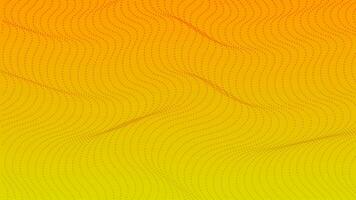 Halftone gradient background with dots. Abstract yellow dotted pop art pattern in comic style. Vector illustration
