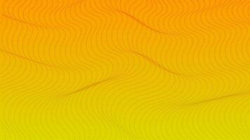 Halftone gradient background with dots. Abstract yellow dotted pop art pattern in comic style. Vector illustration