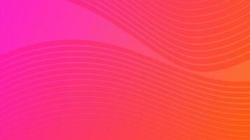 Modern colorful wave curve gradient background vector