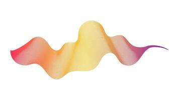 Abstract backdrop with colorful wave gradient lines vector