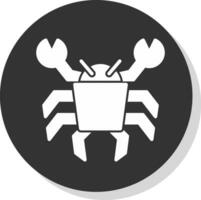 cangrejo vector icono diseño