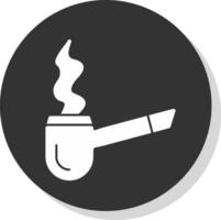 Smoking Pipe Vector Icon Design