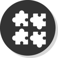 Puzzles Vector Icon Design